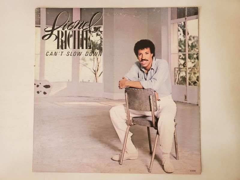 Lionel Richie Can't Slow Down vinyl record